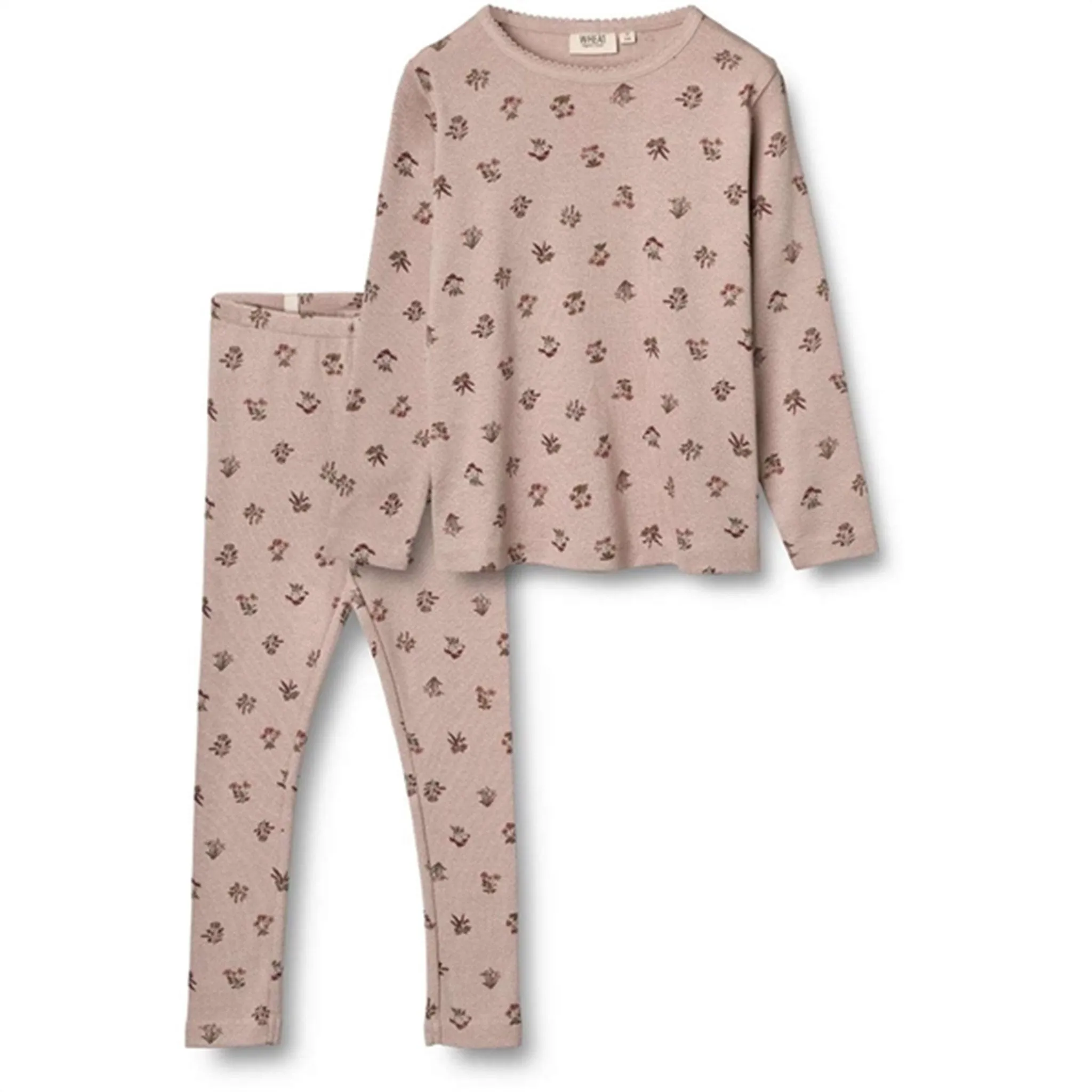 Wheat Dark Powder Flowers Madeline Nightwear