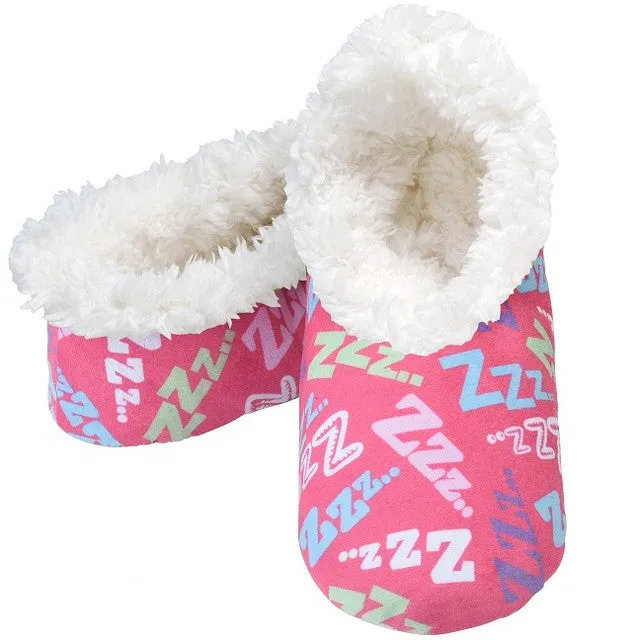Women's Classic Cozy Snoozies Pink Sleepy ZZZ's
