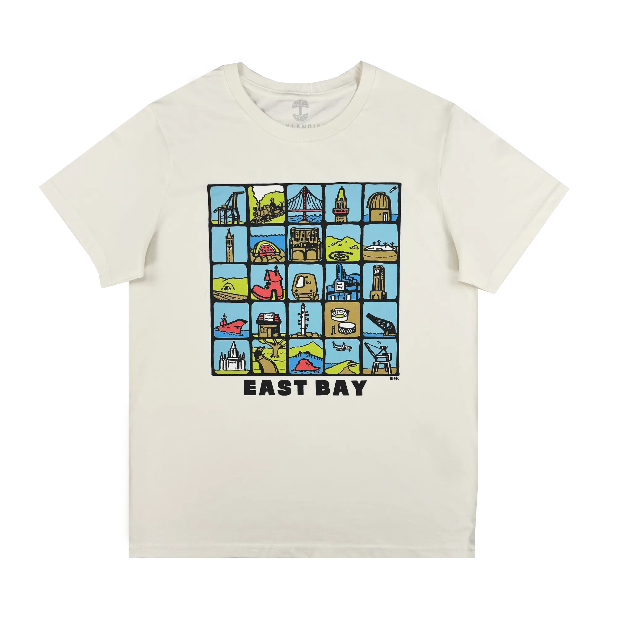 Women's East Bay Landmarks Tee
