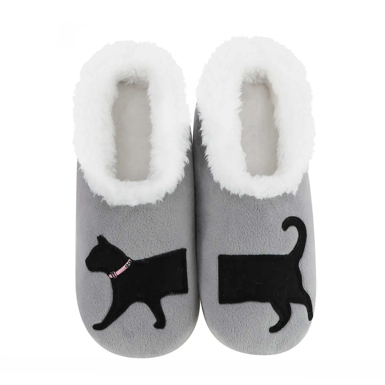 Women's Simply Pairables Cozy Snoozies Black Cat