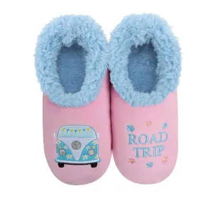 Women's Simply Pairables Cozy Snoozies Pink Road Trip