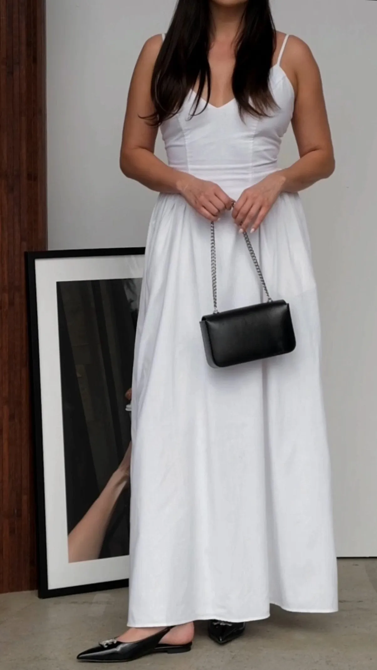 Zephy Maxi Dress - White Billy J