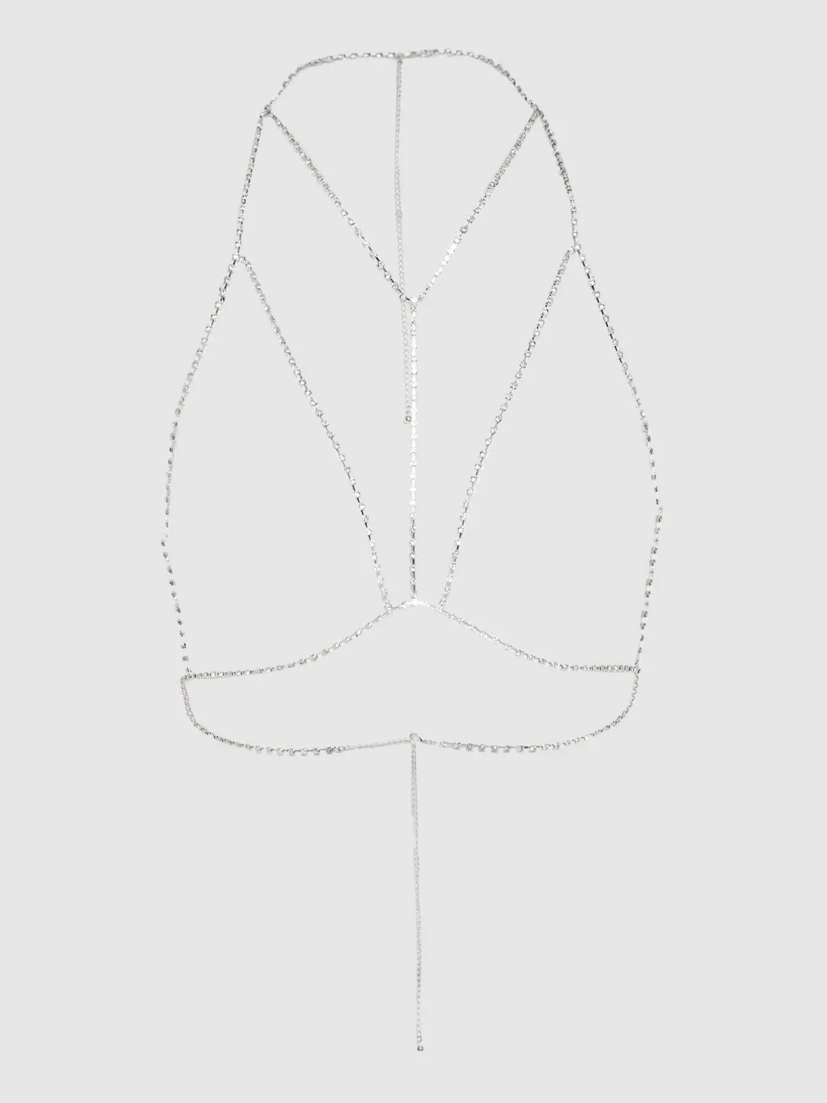 Ziggy Rhinestone Harness Bra